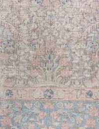Multifarvet text_origin_4 Persisk Vintagetæppe 279 x 209 cm - view 3