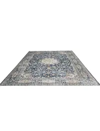 Blå persia Persisk vintage teppe 317 x 203 cm - view 2