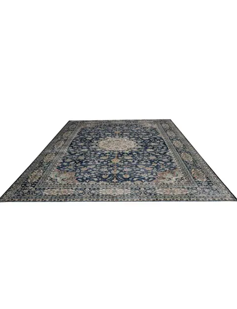 Blau Persien Persischer Vintage Teppich 317 x 203 cm - view 2