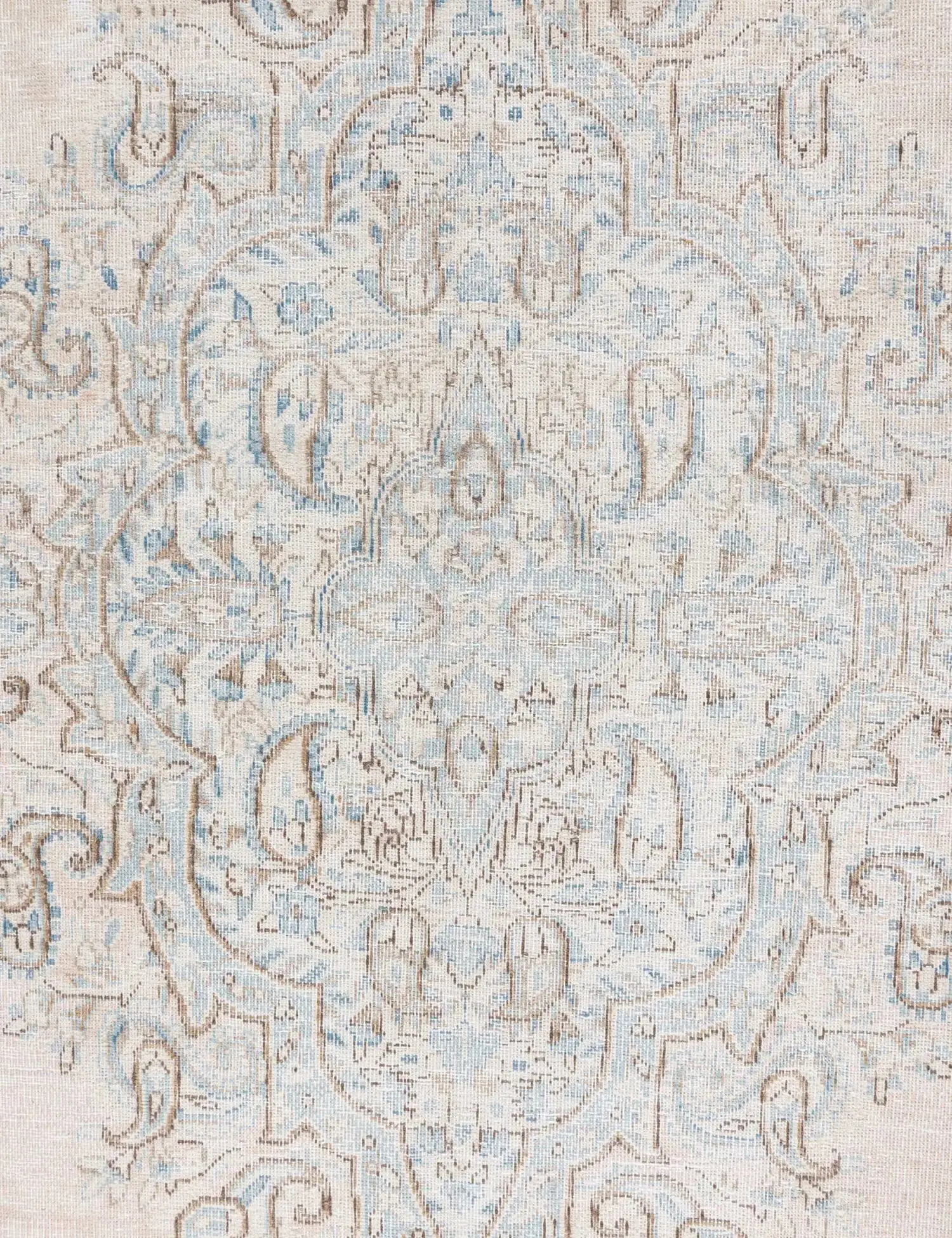 Beige Persien Persischer Vintage Teppich 375 x 275 cm - Einzigartiger handgefertigter Teppich