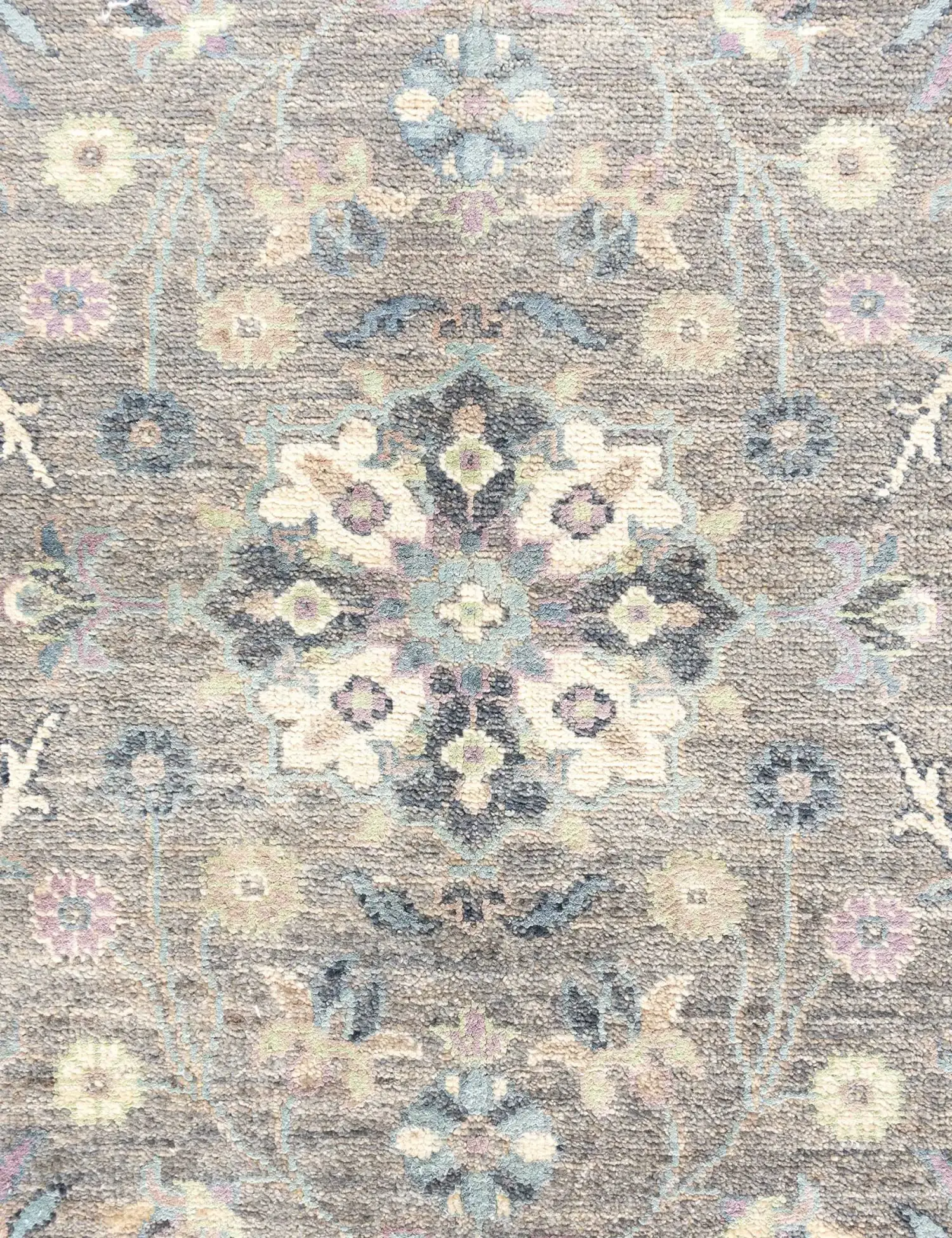 Grå text_origin_4 Ziegler teppe 300 x 240 cm - Unikt håndlaget teppe