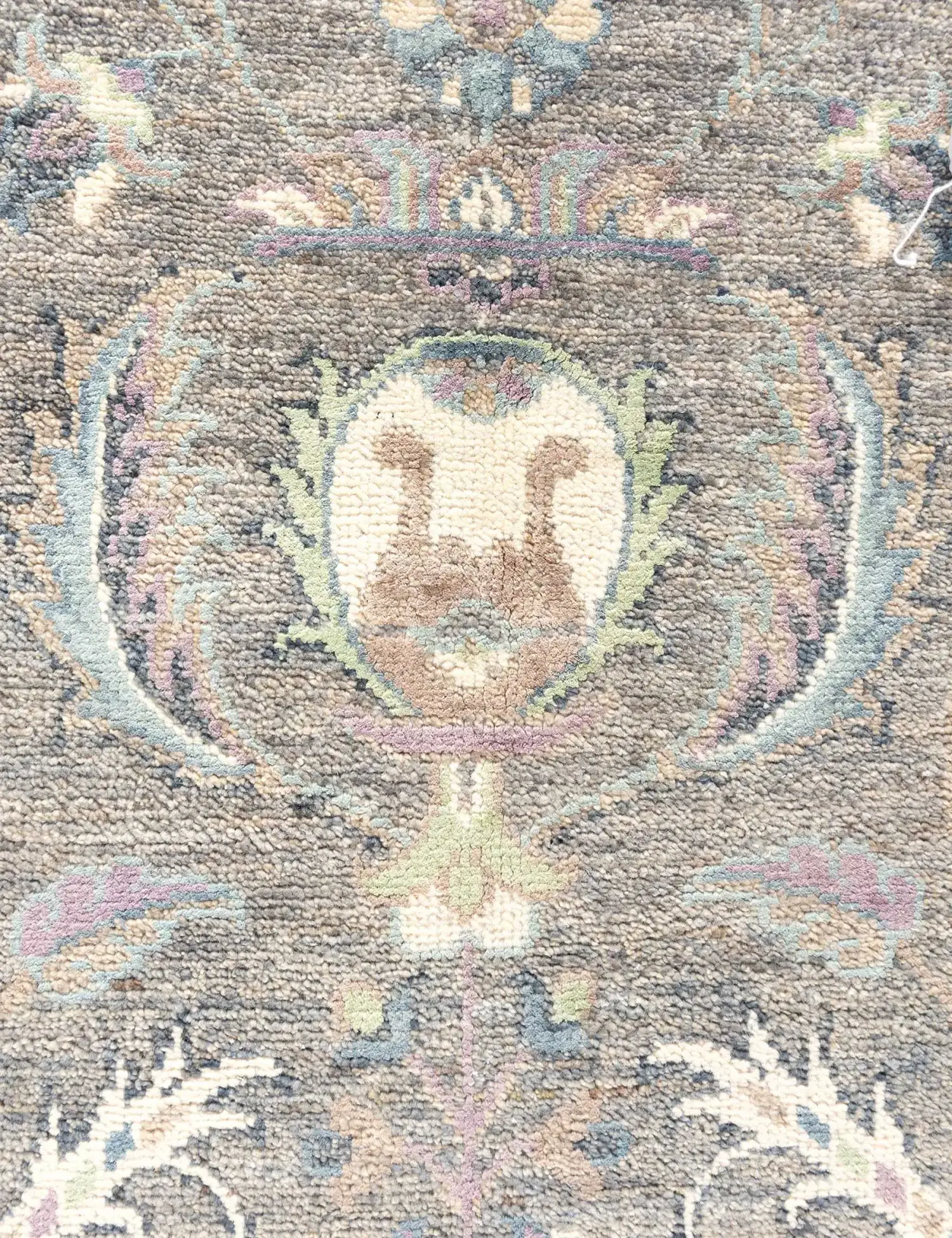 Grå text_origin_4 Ziegler teppe 300 x 240 cm - Unikt håndlaget teppe