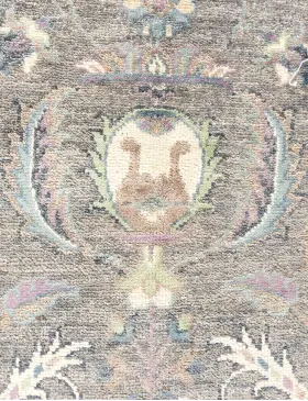 Grise Pakistan Tapis Ziegler 300 x 240 cm - view 3