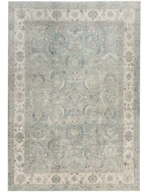 Turkis Pakistan Ziegler teppe 361 x 274 cm