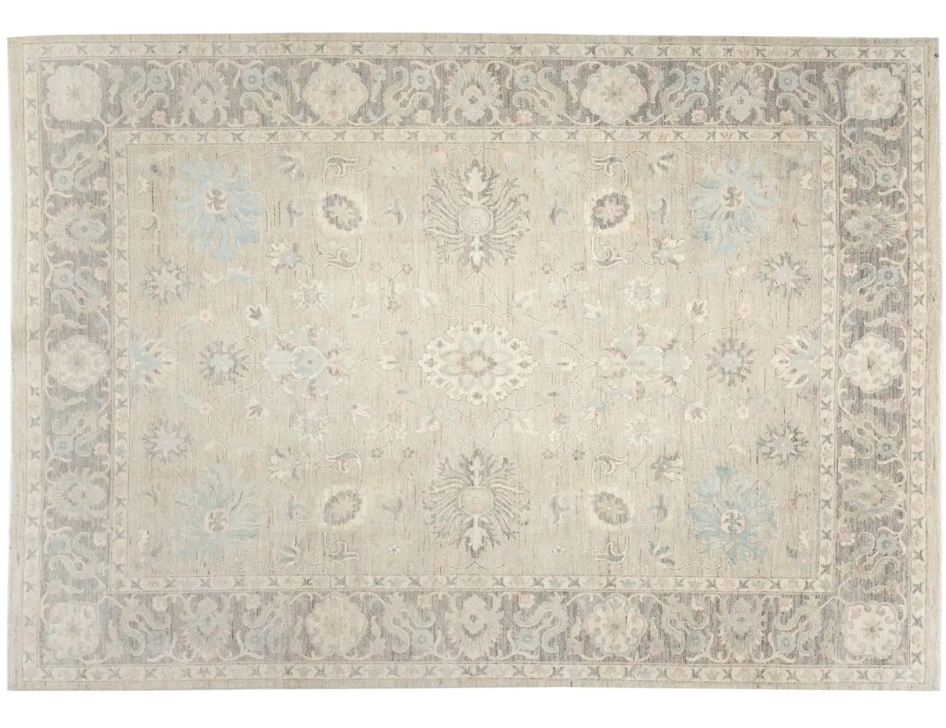 Grau text_origin_4 Ziegler Teppich 364 x 271 cm