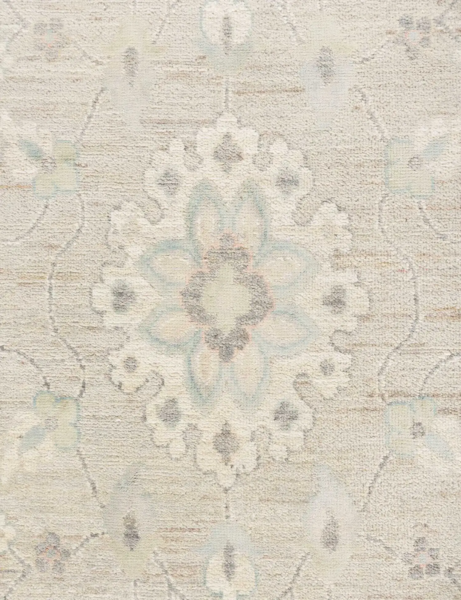 Grau text_origin_4 Ziegler Teppich 364 x 271 cm - Einzigartiger handgefertigter Teppich