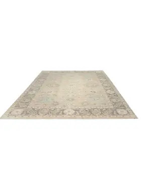 Grau Pakistan Ziegler Teppich 364 x 271 cm - view 2