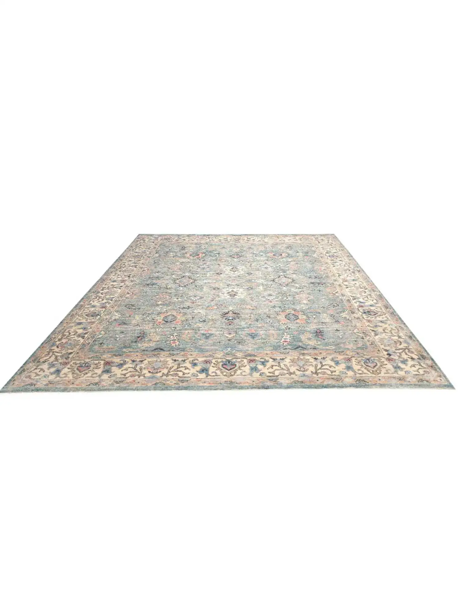 Grün text_origin_4 Ziegler Teppich 312 x 245 cm - Einzigartiger handgefertigter Teppich