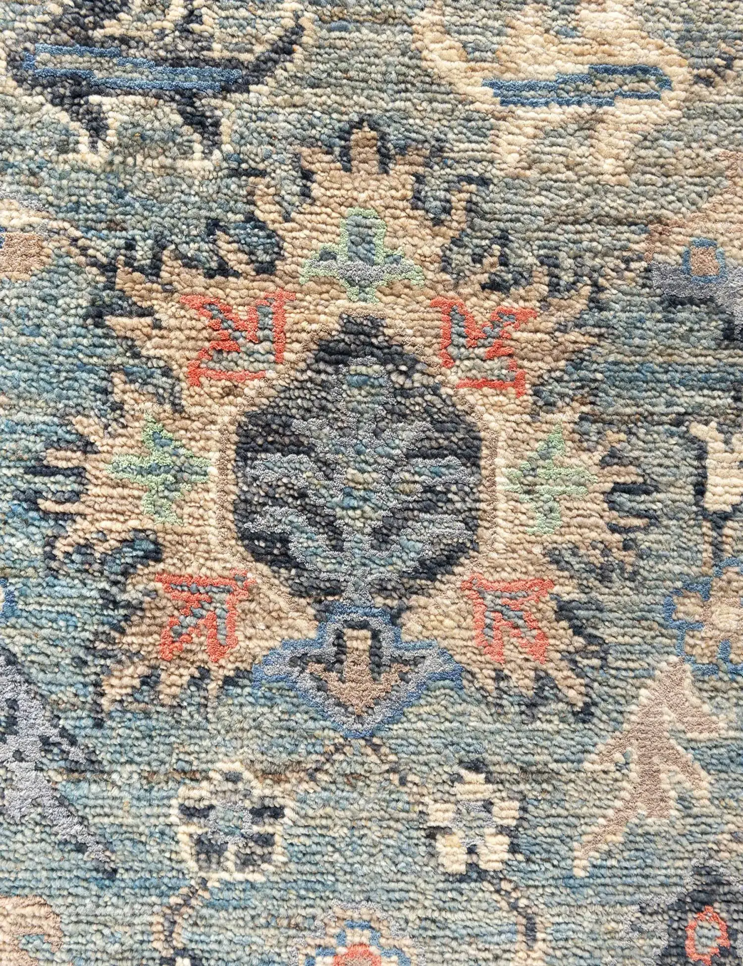 Grün text_origin_4 Ziegler Teppich 312 x 245 cm - Einzigartiger handgefertigter Teppich