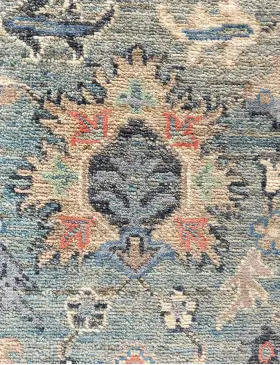 Grün Pakistan Ziegler Teppich 312 x 245 cm - view 3