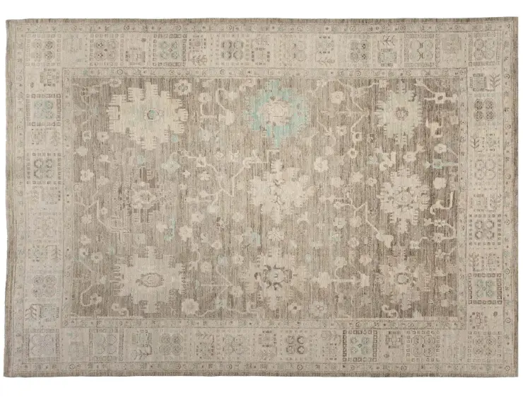 Grau text_origin_4 Ziegler Teppich 323 x 276 cm