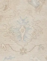 Beige text_origin_4 Oushak tæppe 364 x 277 cm - view 4