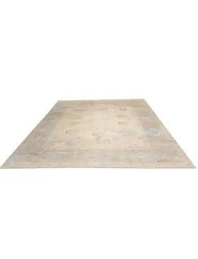 Beige Pakistan Alfombra Oushak 364 x 277 cm - view 2