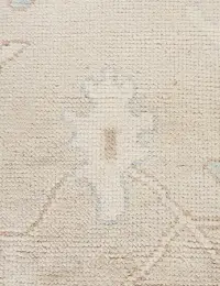Beige text_origin_4 Oushak tæppe 364 x 277 cm - view 3