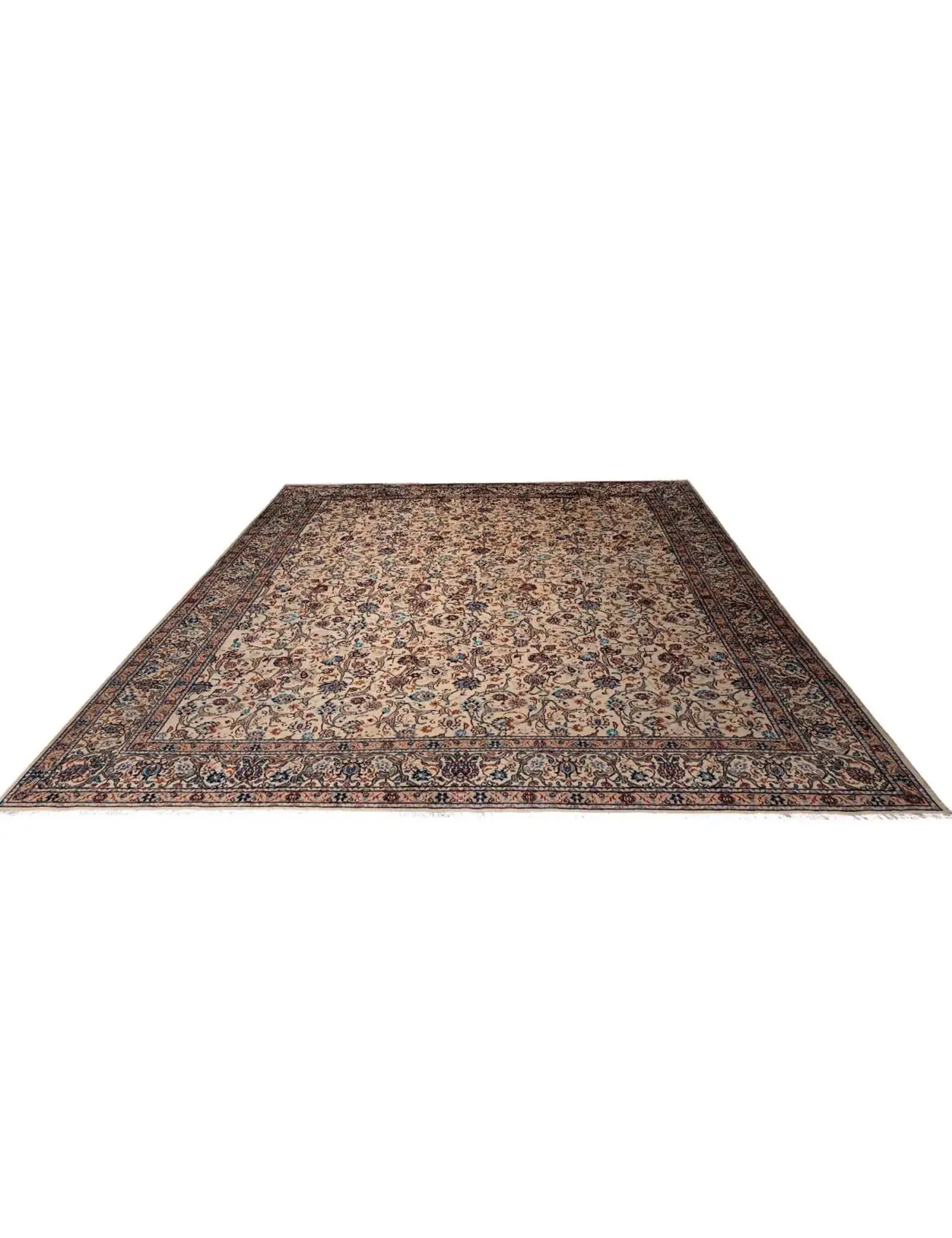 Beige Persia Moud 380 x 287 cm - Ainutlaatuinen käsintehty matto