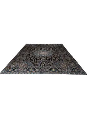 Bleu Persan Kashan Patina 429 x 306 cm - view 2