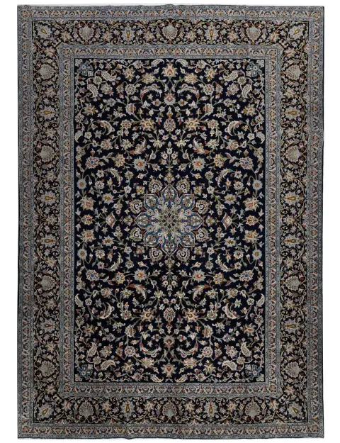 Blue Persia Kashan 370 x 272 cm