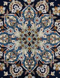 Sininen Persia Kashan 370 x 272 cm - view 4
