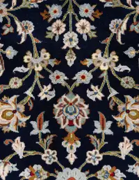 Sininen Persia Kashan 370 x 272 cm - view 3