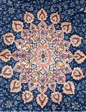 Sininen Persia Kerman Patina 394 x 293 cm - view 4