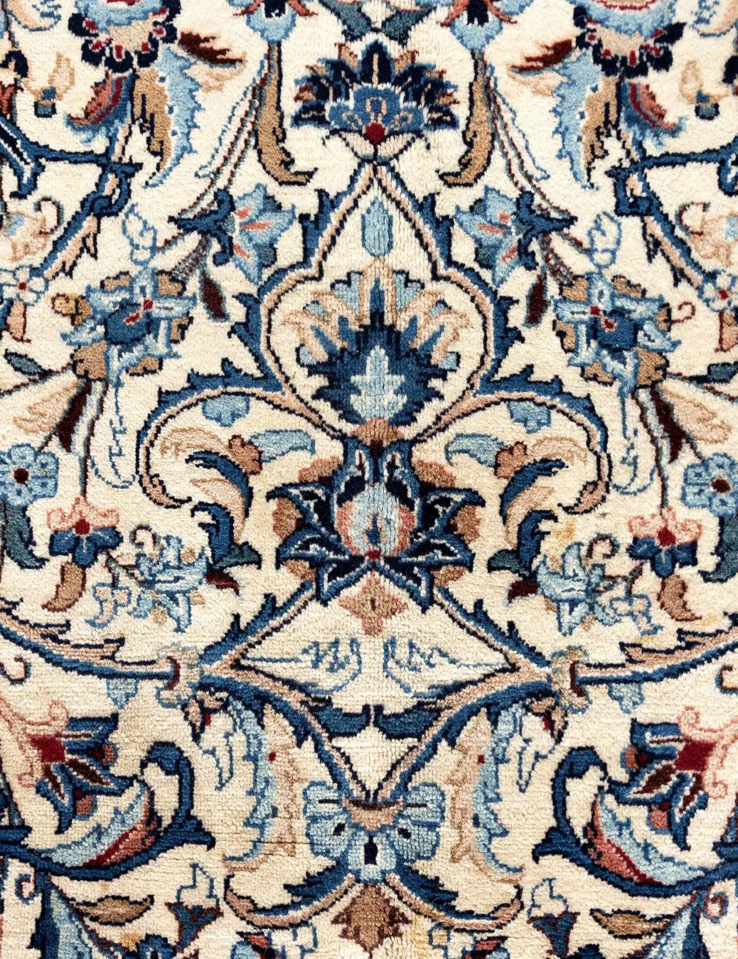 Beige Persia Kashmar 383 x 290 cm - Unique Handmade Carpet