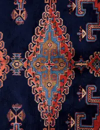 Blau Persien Vis Patina 338 x 238 cm - view 4