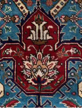 Bleu Persan Tabriz Patina 390 x 309 cm - view 3