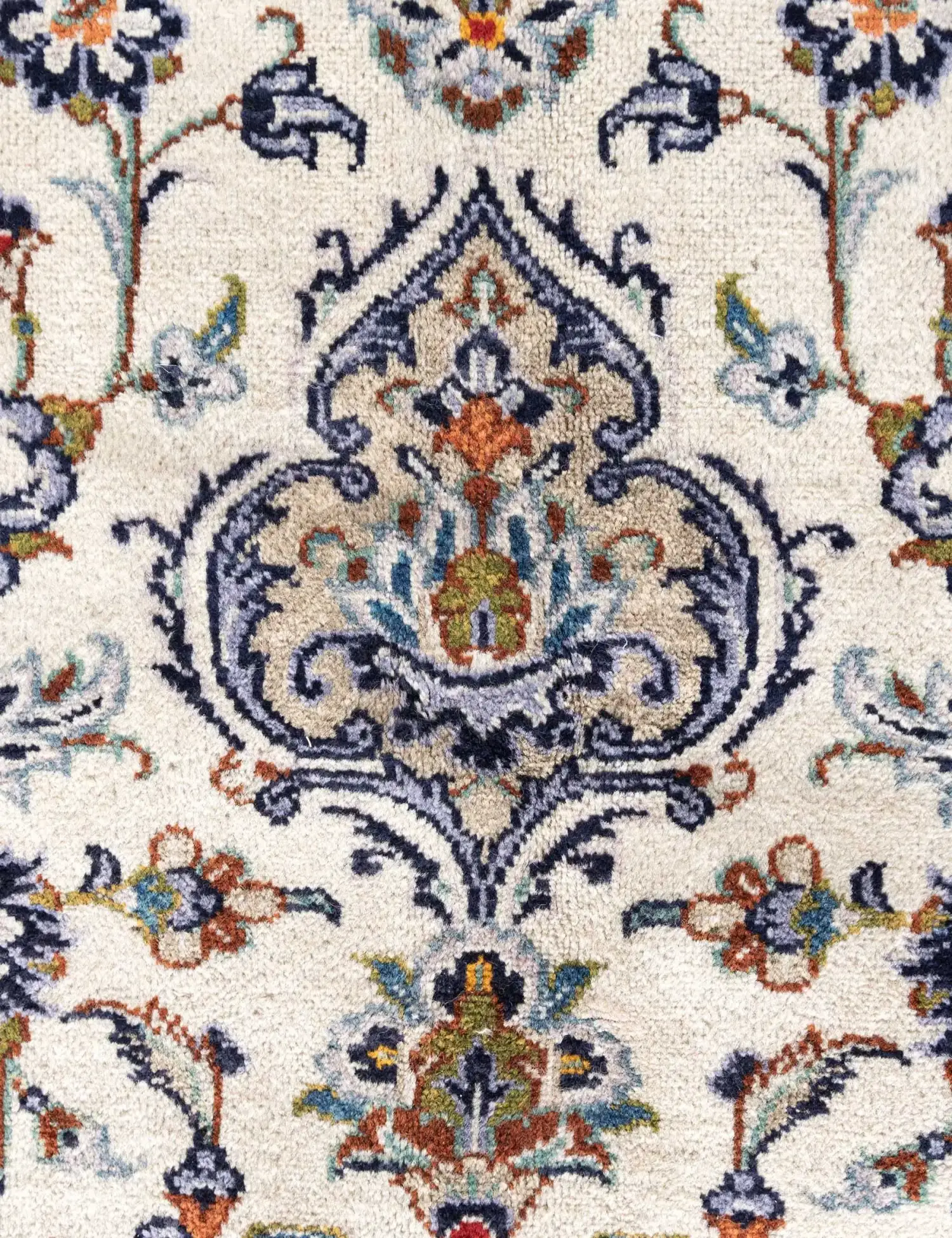 Beige Persa Ardakan Patina 389 x 279 cm - Alfombra única hecha a mano