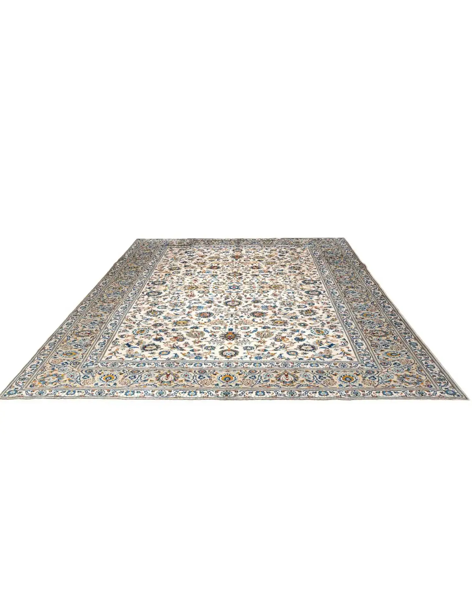 Beige Persia Ardakan Patina 392 x 276 cm - Unique Handmade Carpet