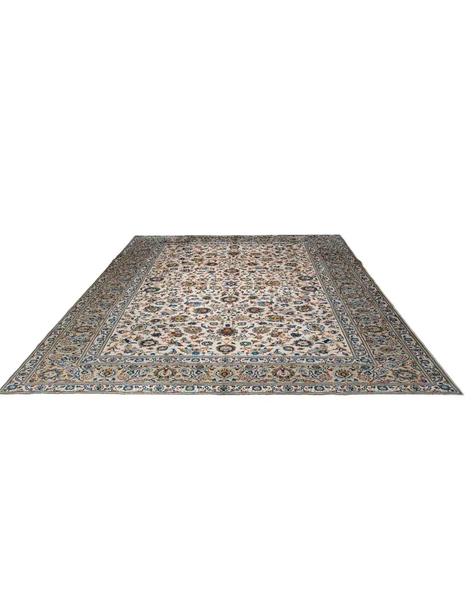 Beige Persia Ardakan Patina 392 x 276 cm - Unique Handmade Carpet