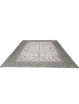 Beige Persan Kashan Patina 388 x 297 cm - view 1
