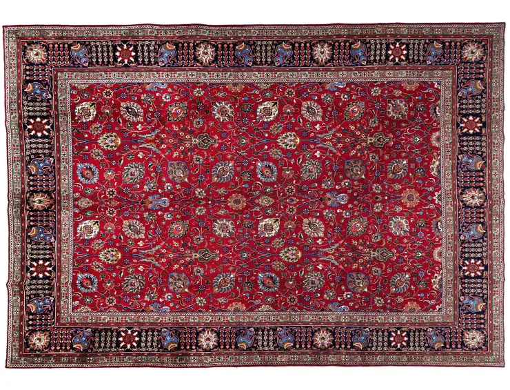 Rød Persien Tabriz Patina 389 x 298 cm
