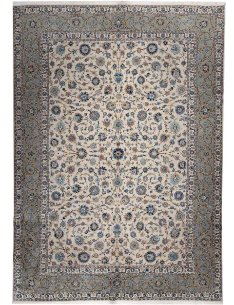 Beige Persia Kashan Patina 423 x 310 cm