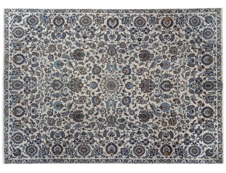 Beige Persia Kashan Patina 407 x 310 cm