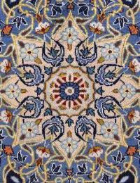 Blå persia Kashan Patina 400 x 293 cm - view 4