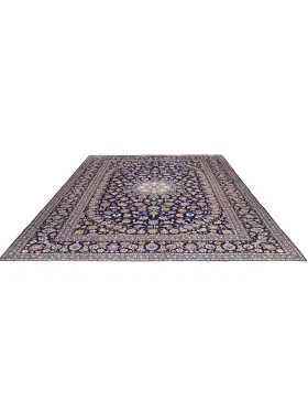 Blue Persia Kashan Patina 400 x 293 cm - view 1