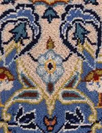 Blå persia Kashan Patina 400 x 293 cm - view 3