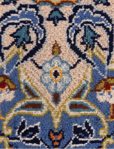 Blå Persia Kashan Patina 400 x 293 cm - view 3