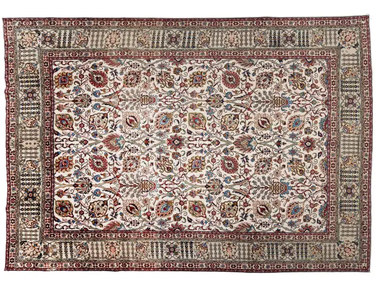 Beige Persia Tabriz Patina 376 x 296 cm