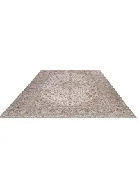 Beige Persan Kashan Patina 390 x 287 cm - view 2