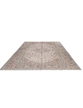 Beige Persan Kashan Patina 390 x 287 cm - view 2