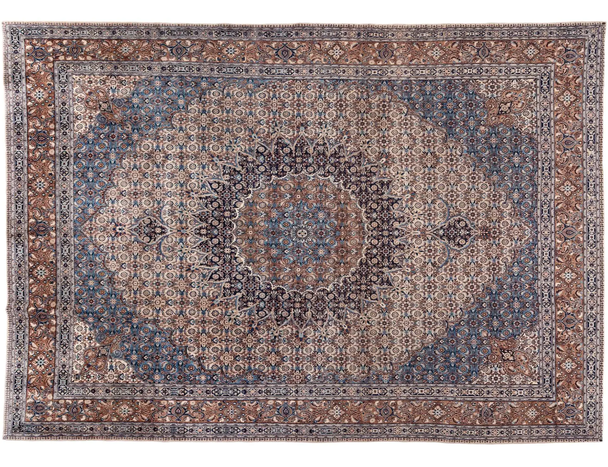 Bleu Persan Moud Patina 381 x 251 cm