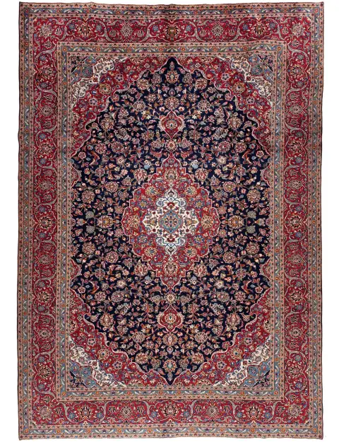 Blue Persia Kashan Patina 416 x 293 cm