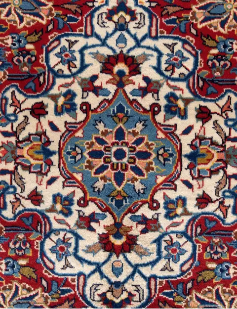 Blue Persia Kashan Patina 416 x 293 cm - view 4
