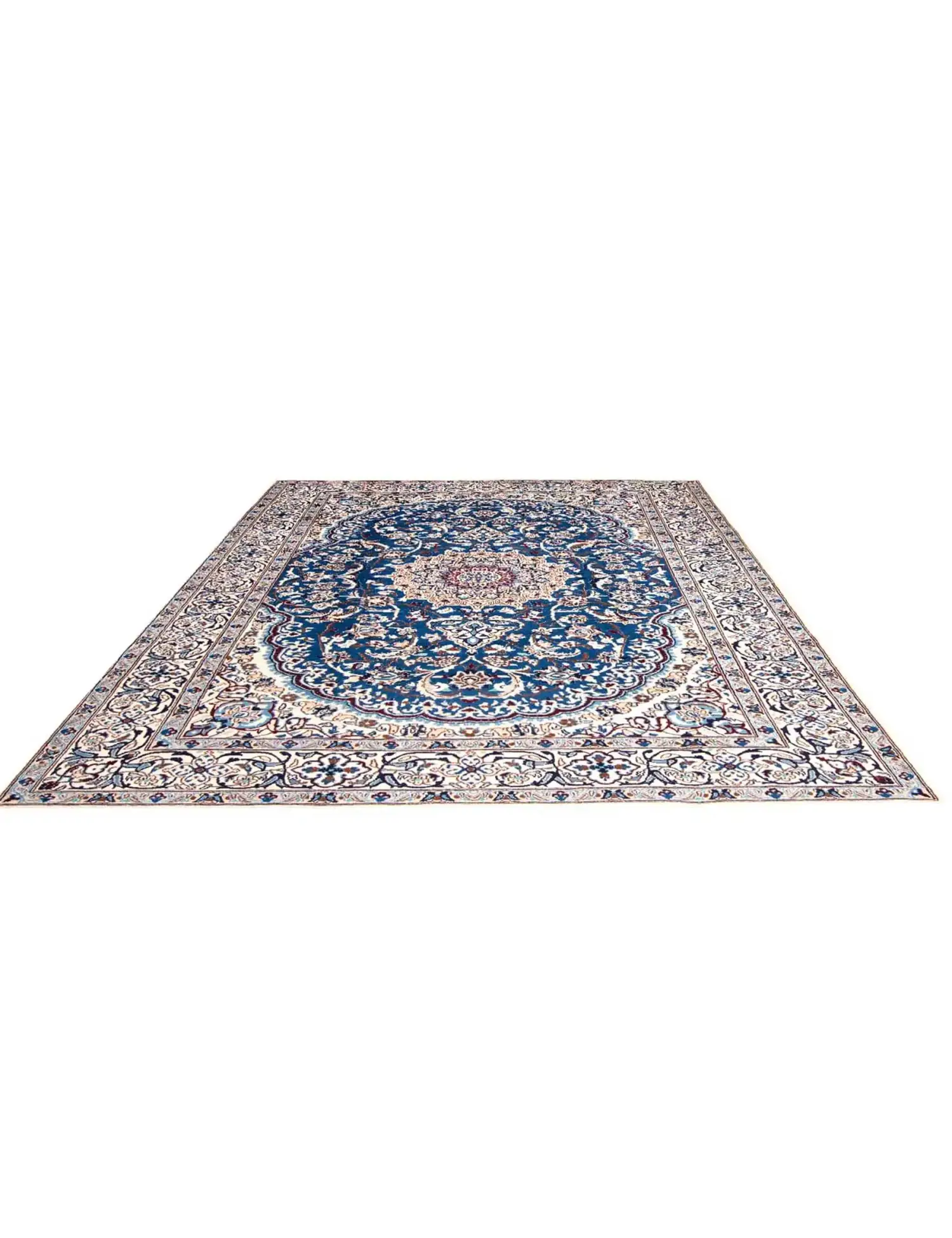 Blue Persia Khorasan Patina 300 x 194 cm - Unique Handmade Carpet