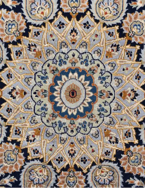 Blå Persia Ardakan Patina 347 x 243 cm - view 4