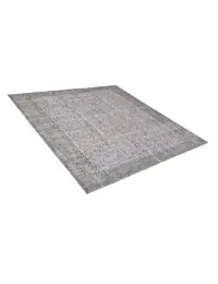 Grau Türkei Vintage Teppich 157 x 157 cm - view 2