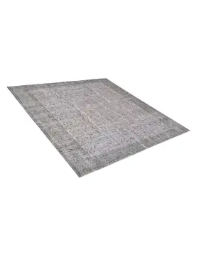 Grau Türkei Vintage Teppich 157 x 157 cm - view 2