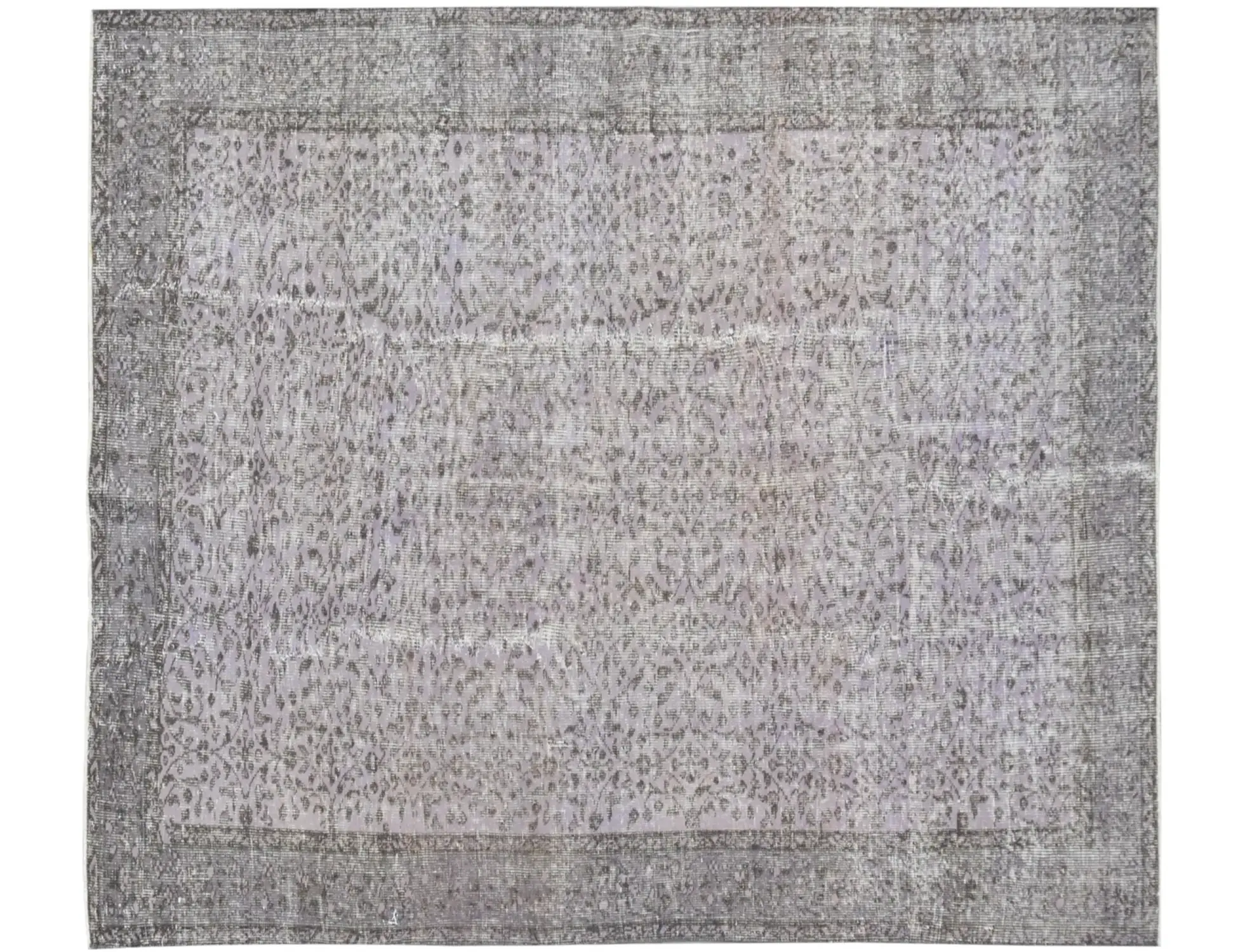 Grau Türkei Vintage Teppich 200 x 157 cm