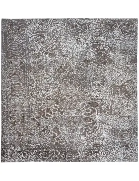 Grau Persien Persischer Vintage Teppich 228 x 228 cm